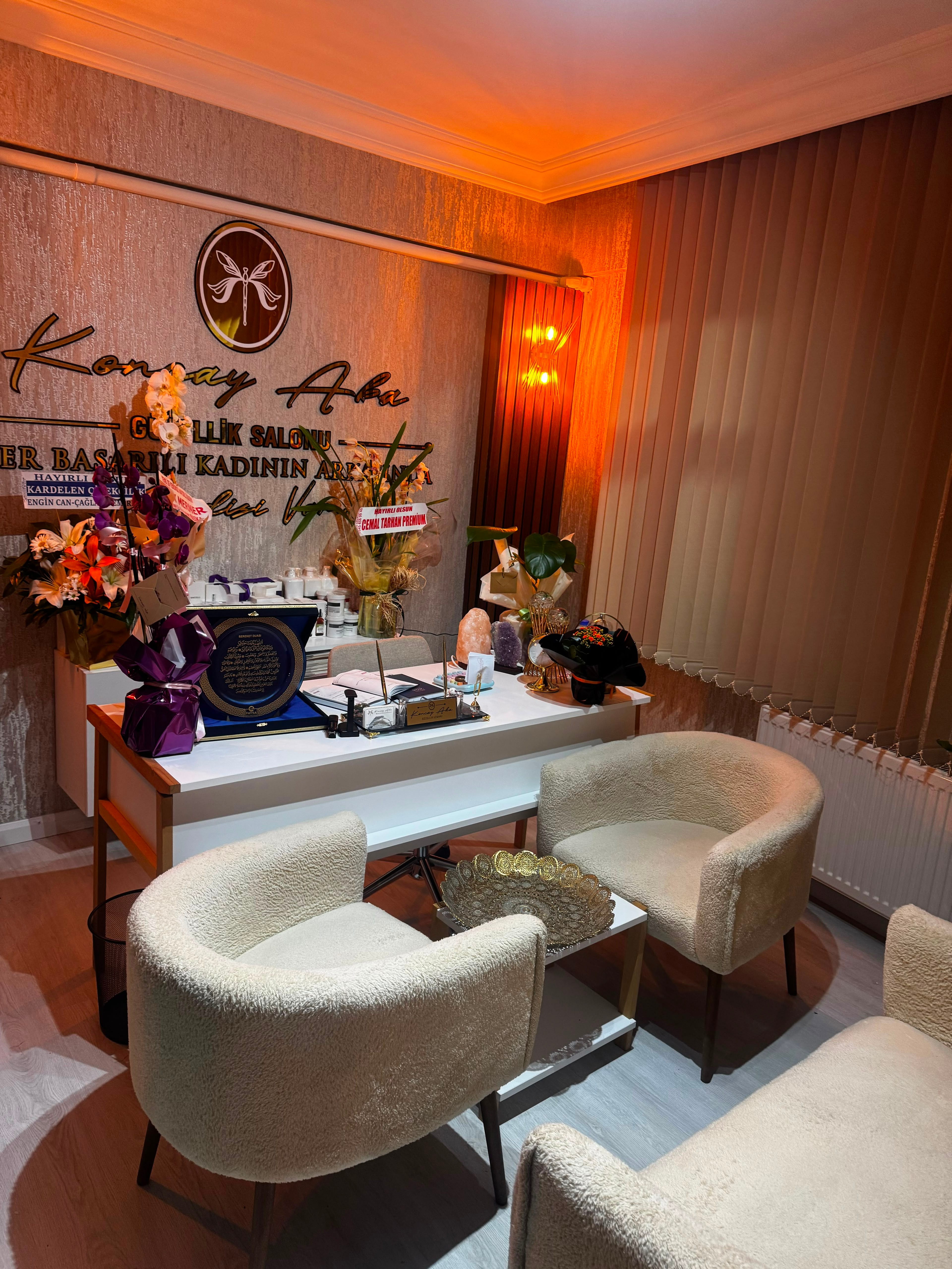 Koncay Aka Güzellik Salonu bakım odası